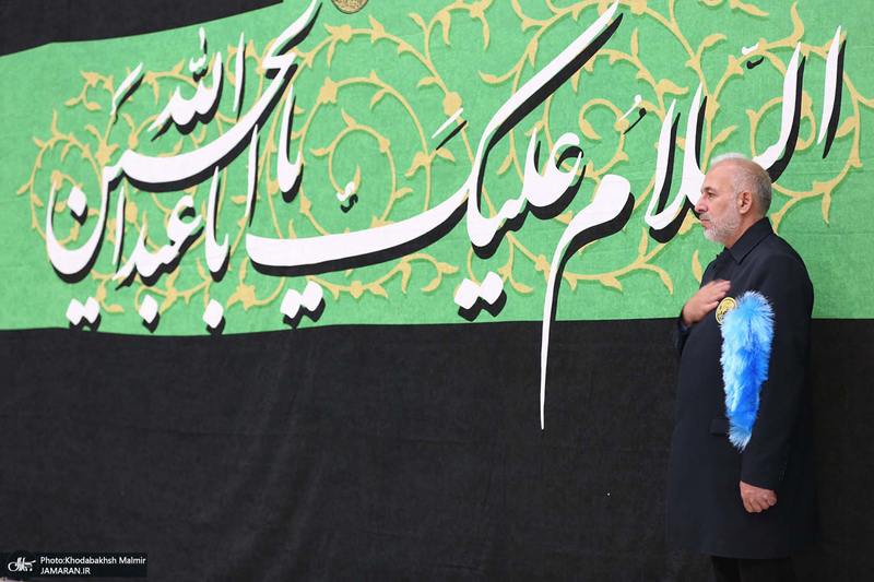 مراسم سوگواری شب اربعین حسینی(ع) در حرم امام خمینی(س)