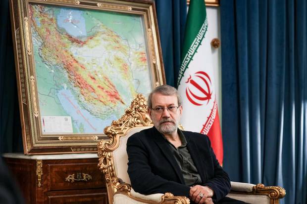 دیدار مقام امنیتی هند با علی لاریجانی + عکس