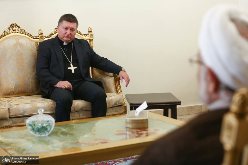 دیدار حجت الاسلام و المسلمین دکتر محمد مقدم با سفیر واتیکان