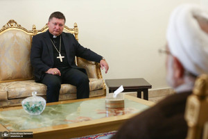 دیدار حجت الاسلام و المسلمین دکتر محمد مقدم با سفیر واتیکان