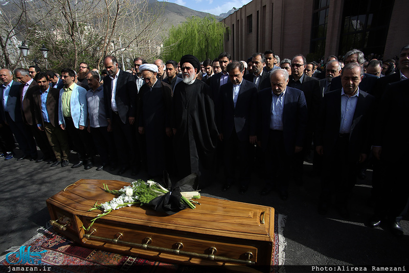 مراسم تشییع داریوش شایگان