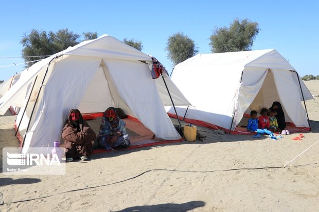 امدادرسانی هلال احمر به ۲۵۰۰ سیلزده سیستان و بلوچستان