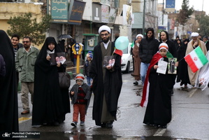 راهپیمایی باشکوه 22 بهمن در قم