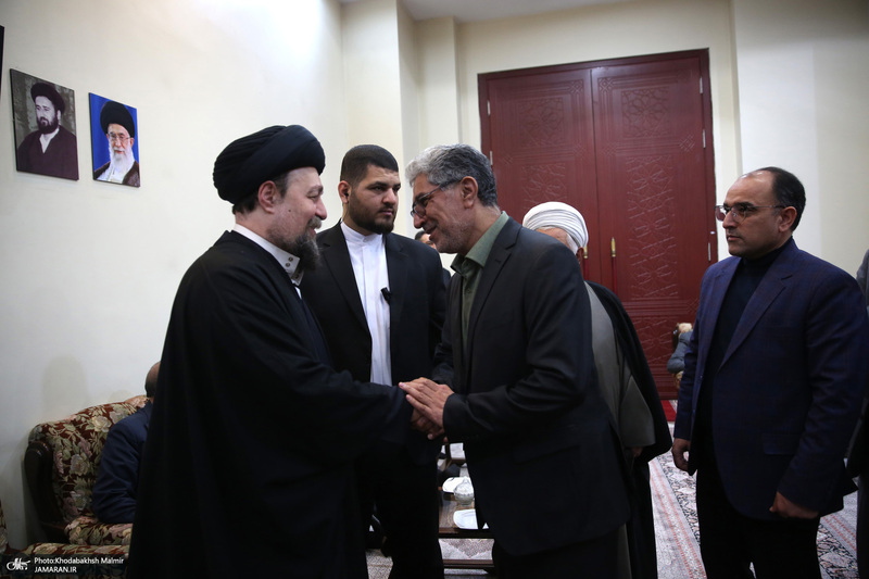 حاشیه دیدار نمایندگان مجلس با سید حسن خمینی