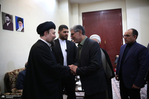 حاشیه دیدار نمایندگان مجلس با سید حسن خمینی