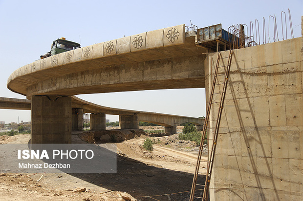 جزئیات پروژه‌های دو تقاطع غیرهمسطح جدید شهر اهواز