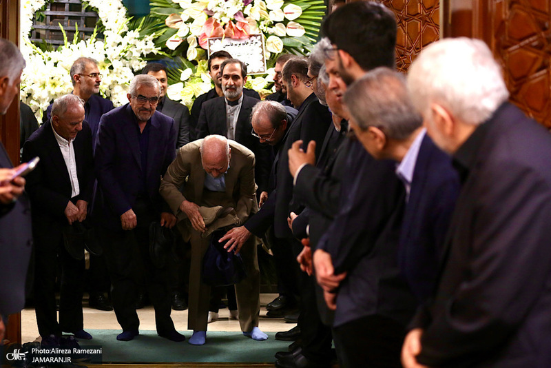 مراسم ختم برادر مرحوم آیت الله هاشمی رفسنجانی (ره)