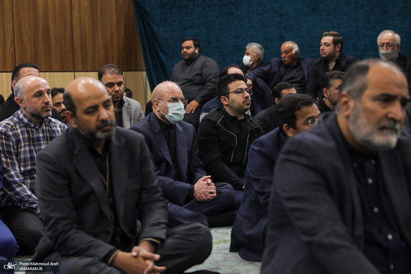 مراسم تشییع عماد افروغ از دانشگاه تهران
