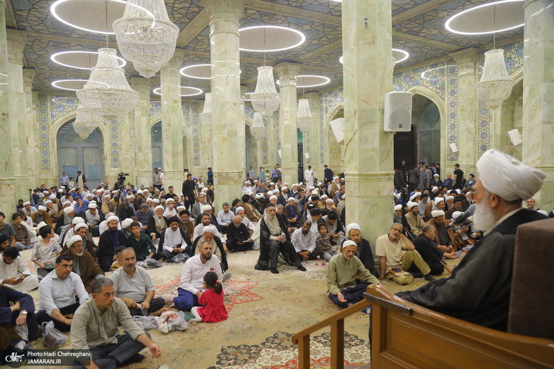 مراسم دومین سالگرد ارتحال آیت الله العظمی محفوظی (ره) در قم