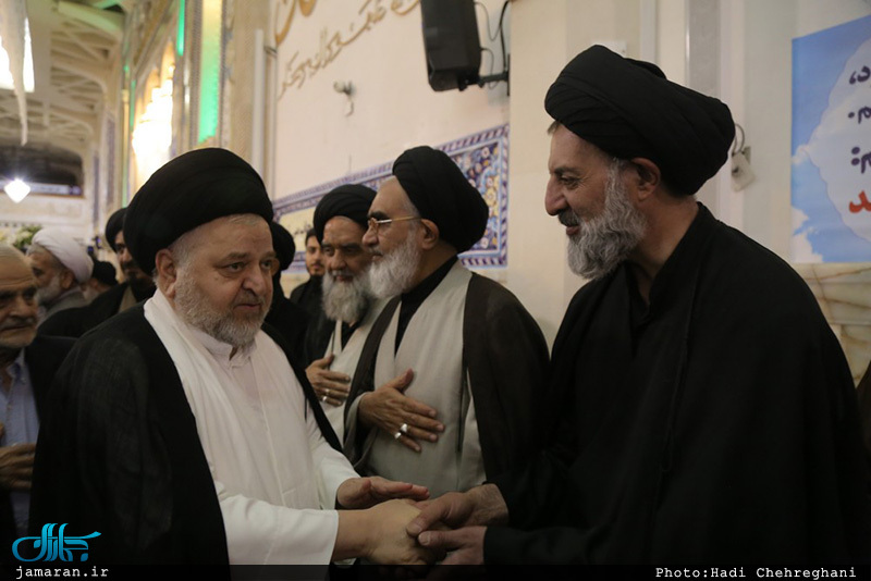 مراسم بزرگداشت حجت‌الاسلام و المسلمین سید مهدی طباطبایی(ره) در حرم مطهر حضرت معصومه(س)