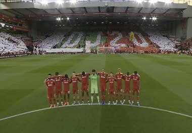 عکس و ویدیو| ادای احترام به ژوتا در اولین بازی فصل لیورپول 