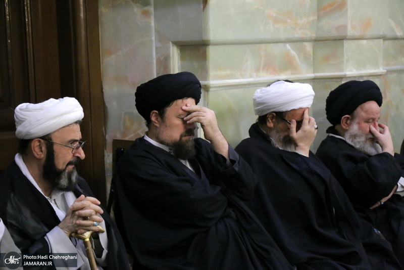 مراسم بزرگداشت آیت الله سیدجعفر خوانساری(ره) با حضور سید حسن خمینی