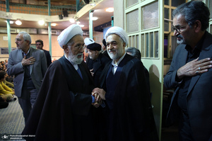 مراسم بزرگداشت آیت الله رحمت (ره) در حسینیه جماران - 2