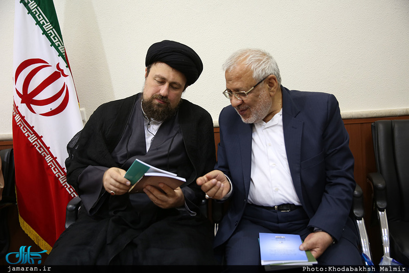 دیدار اعضای شورای مرکزی حزب موتلفه اسلامی با سید حسن خمینی 