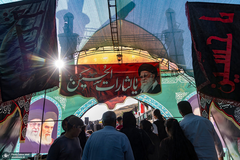 هم قدم با زائران اباعبدالله الحسین (ع)؛ مرز تمرچین