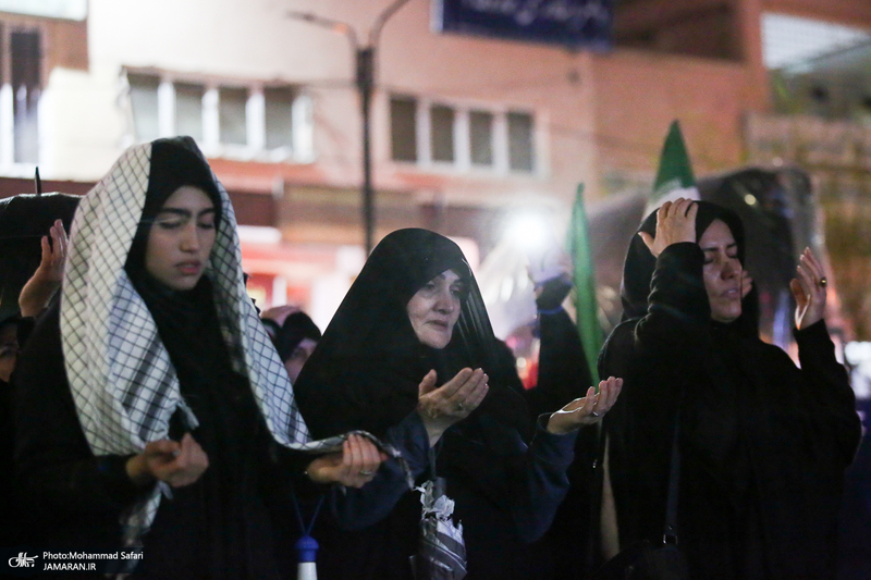 تجمع و راهپیمایی خودرویی در پرند