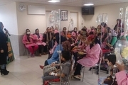 جشن سال نو در بخش اطفال بیمارستان میلاد برگزار شد