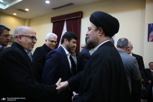 تجدید میثاق وزیر و کارکنان وزارت امور اقتصادی و دارایی با آرمان‌های امام (س)