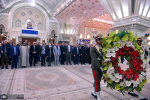 تجدید میثاق رئیس، اساتید و کارکنان دانشگاه تهران با آرمان های امام خمینی (س)