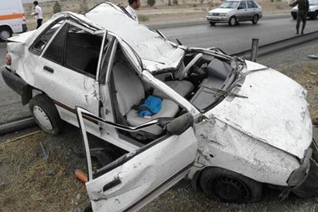 برخورد سه دستگاه خودرو در جاده زنجان یک کشته برجا گذاشت