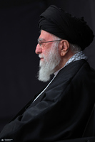 اولین شب مراسم عزاداری حضرت فاطمه‌زهرا (س) در حسینیه امام خمینی