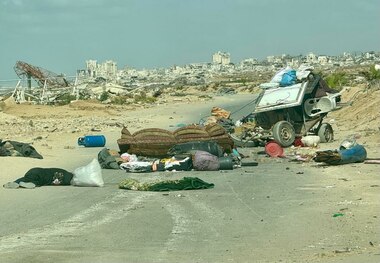 تصویر دلخراش از قتل‌عام یک خانواده در غزه توسط پهپاد اسرائیلی