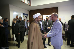 دیدار نوروزی رئیس موسسه تنظیم و نشر آثار امام خمینی (س) با کارکنان این موسسه
