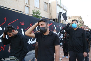 مراسم عزاداری شهادت حضرت امام علی(ع) با حضور آیت الله العظمی وحید خراسانی