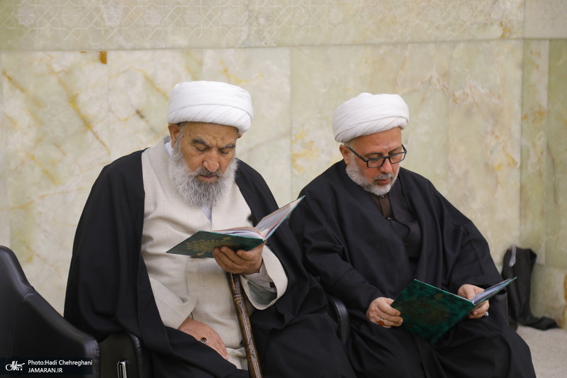 مراسم بزرگداشت آیت الله امامی کاشانی (ره) در مسجد اعظم قم