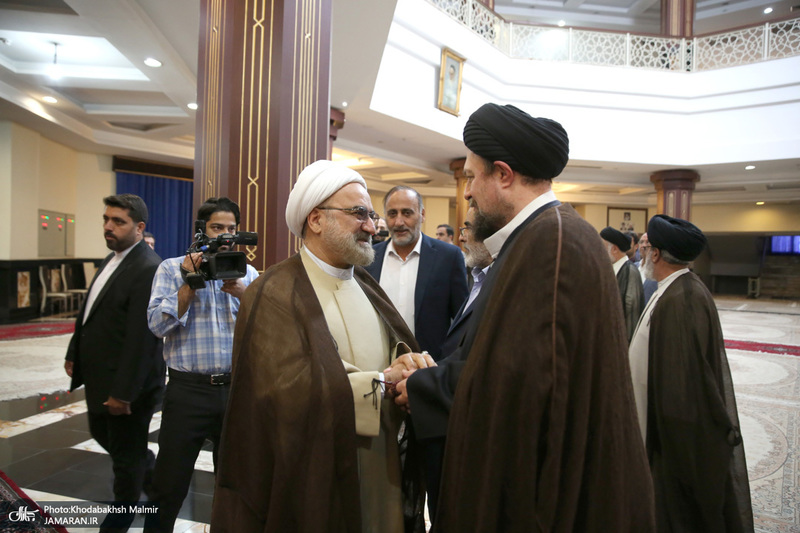 حاشیه تجدید میثاق رئیس قوه قضاییه و مسئولان عالی قضایی با آرمان‌های حضرت امام (س)