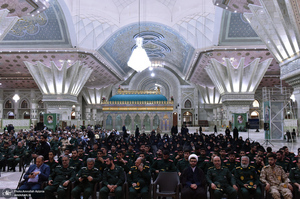 تجدیدمیثاق با آرمان‌های امام خمینی (س) به‌مناسبت گرامیداشت هفته عقیدتی سیاسی در سپاه و بسیج