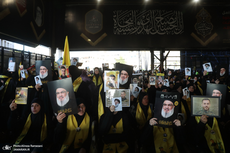 مراسم اولین سالگرد شهادت سید حسن نصرالله-1