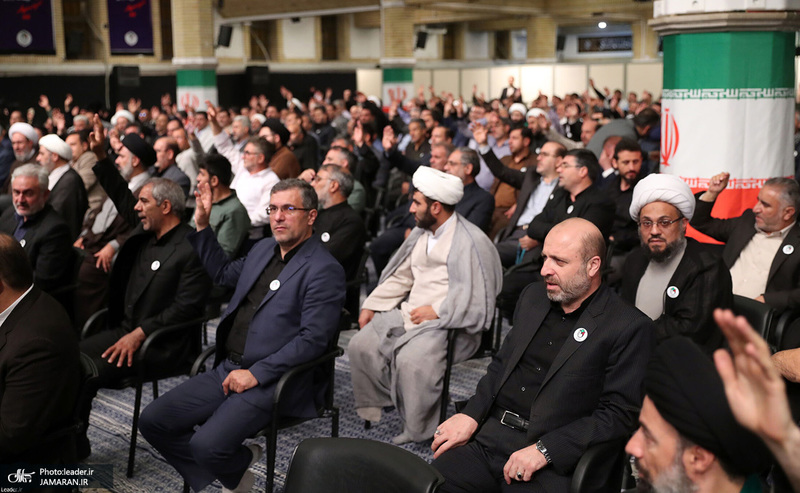 دیدار اعضای ستاد برگزاری کنگره ملی شهدای استان اردبیل با رهبر معظم انقلاب