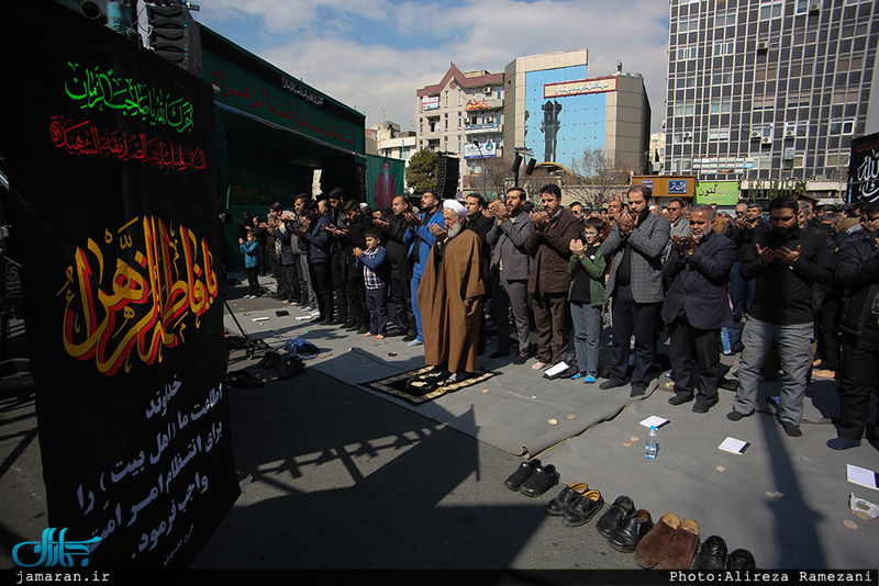 مراسم عزاداری روز شهادت حضرت زهرا(س) در سطح شهر تهران