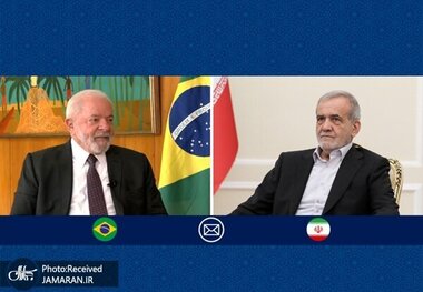 تبریک پزشکیان در پی پیروزی لولا داسیلوا در انتخابات ریاست جمهوری برزیل