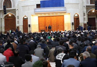 مراسم عزاداری شهادت حضرت فاطمه‌زهرا (س) در حرم امام خمینی (س)