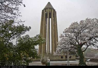 برف و باران همدان را فرا می گیرد