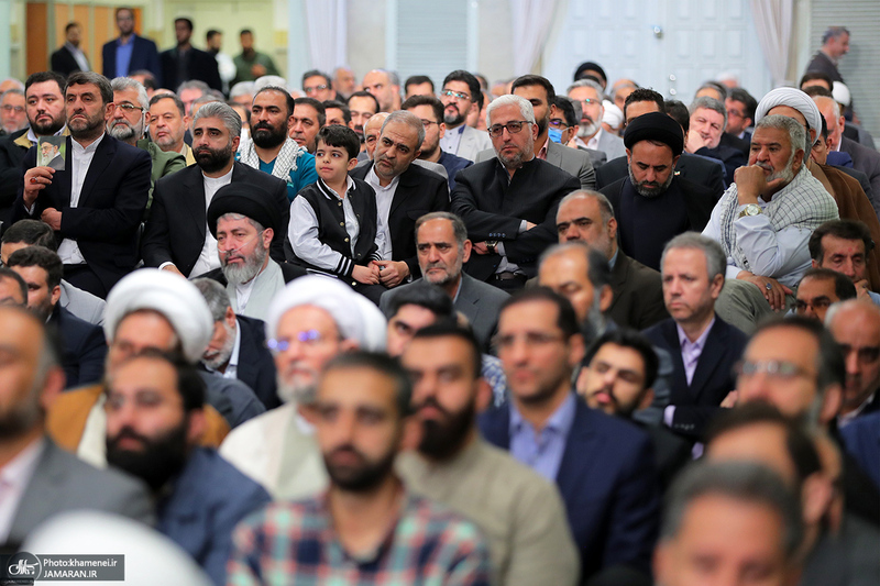 دیدار مسئولان نظام و سفرای کشورهای اسلامی با رهبر معظم انقلاب