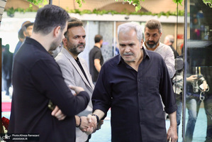 مراسم ختم مرحوم اکبر عبدی در مسجد بلال صدا و سیما