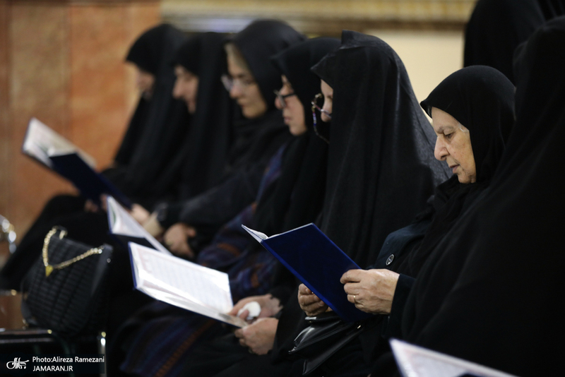 مراسم اولین سالگرد درگذشت سیده زهرا شجاعی