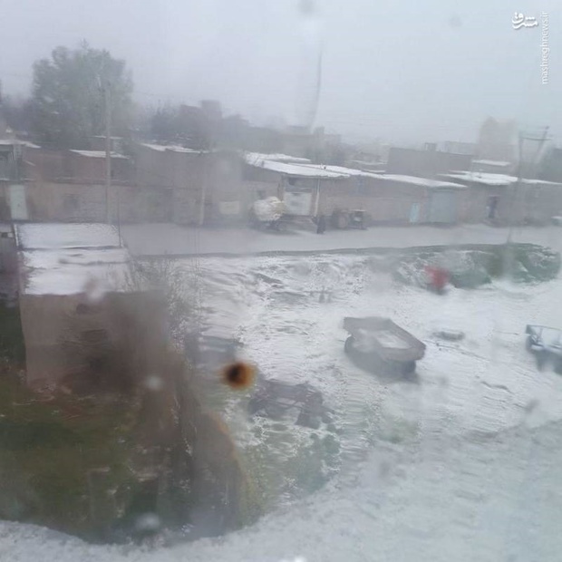 استانی که در بهار هم برف دارد! + عکس
