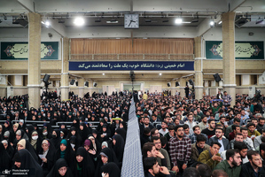 دیدار رمضانی دانشجویان با رهبر معظم انقلاب