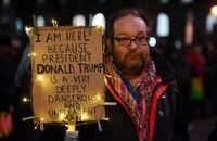 تظاهرات ضد ترامپ لندن