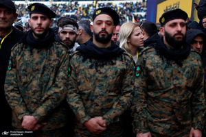 تصاویر اختصاصی جماران از مراسم تشییع شهیدان سید حسن نصرالله و سید هاشم صفی الدین -1