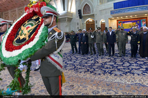 تجدید میثاق فرماندهان و کارکنان ارتش با آرمان‌های حضرت امام(س) 