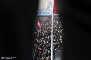 حضور میلیون ها تهرانی در تشییع پیکر مطهر سردار قاسم سلیمانی - 4