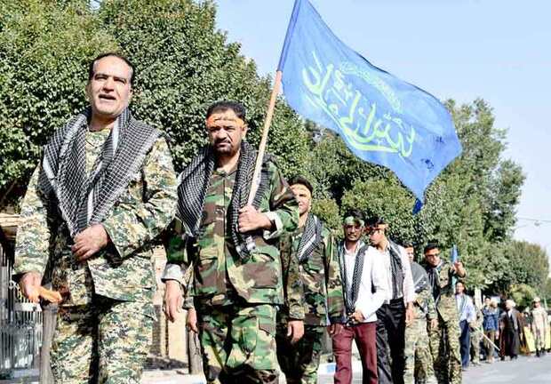 رزمایش سپاهیان محمد رسول الله در بهاباد آغاز شد