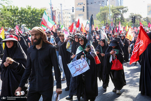 مراسم تشییع پیکر مطهر رهبر شهید انقلاب در تهران -6