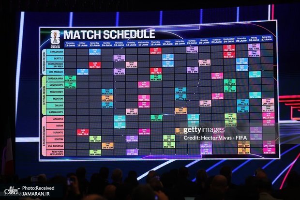 تاریخ و ساعت بازی های جام جهانی 2026