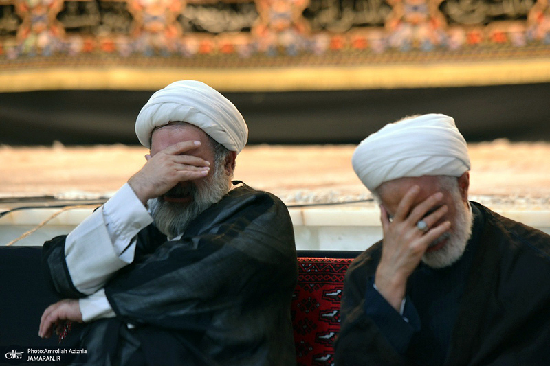 مراسم عزاداری شام غریبان در حرم امام خمینی (س)